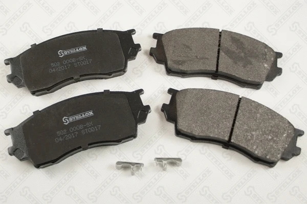 Brake Pad Set, disc brake (502 000B-SX)