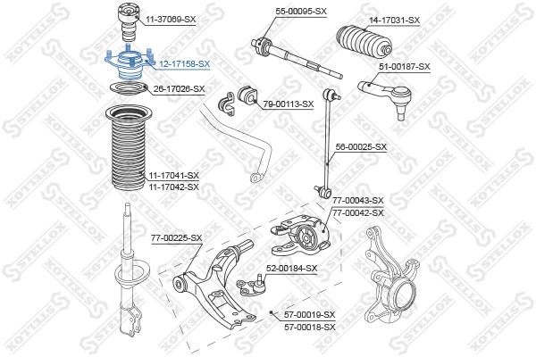 Suspension Strut Support Mount