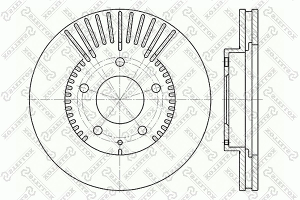 Brake Disc (6020-3254V-SX)