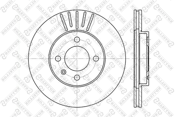 Brake Disc (6020-9934V-SX)