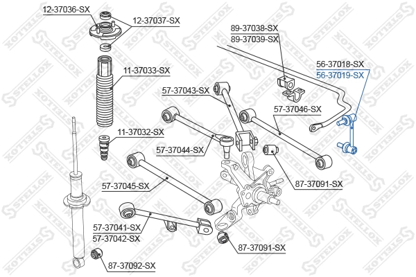 Link/Coupling Rod, stabiliser bar