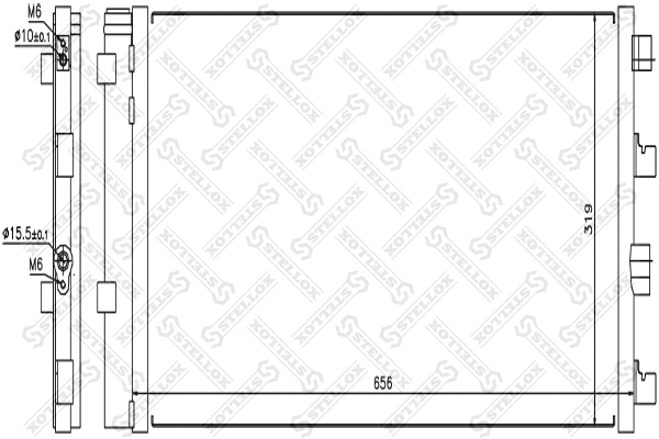 Condenser, air conditioning (10-45650-SX)