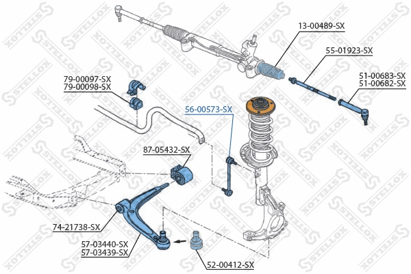 Link/Coupling Rod, stabiliser bar