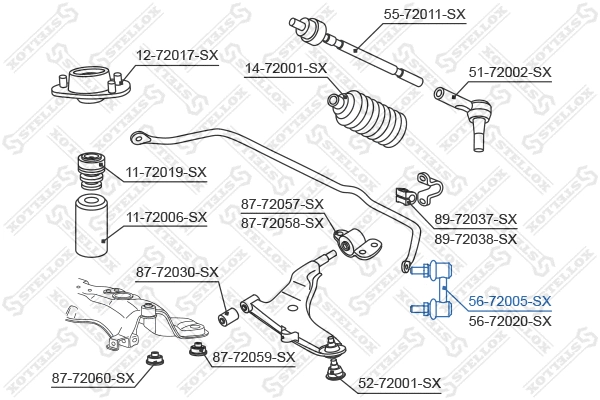 Link/Coupling Rod, stabiliser bar