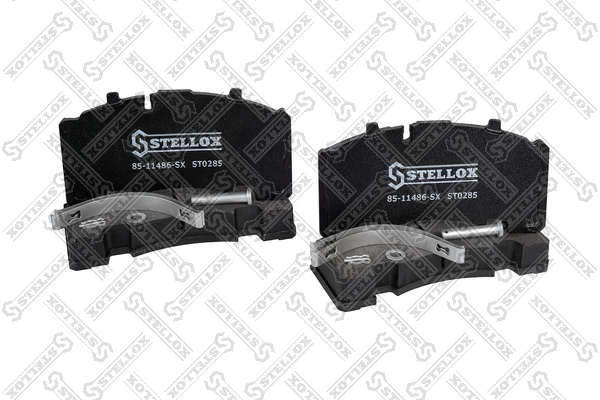Brake Pad Set, disc brake (85-11486-SX)