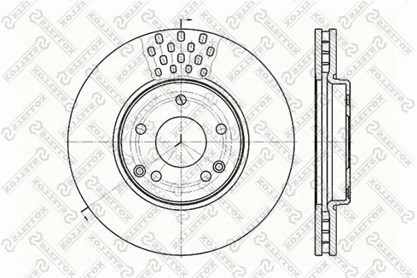 Brake Disc (6020-3341V-SX)