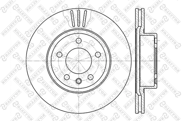 Brake Disc (6020-3620V-SX)