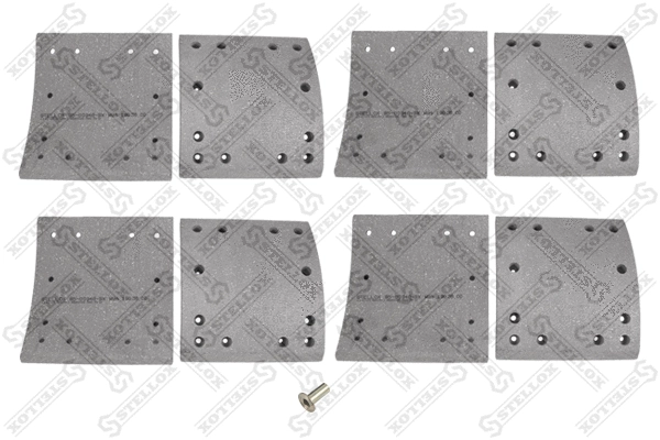Brake Lining Kit, drum brake (85-00946-SX)