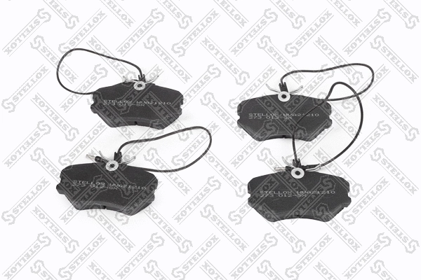 Brake Pad Set, disc brake (273 012-SX)