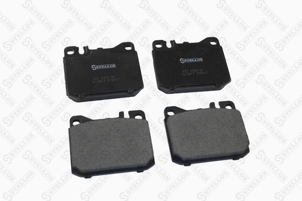 Brake Pad Set, disc brake (021 020B-SX)