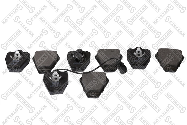 Brake Pad Set, disc brake (519 012B-SX)