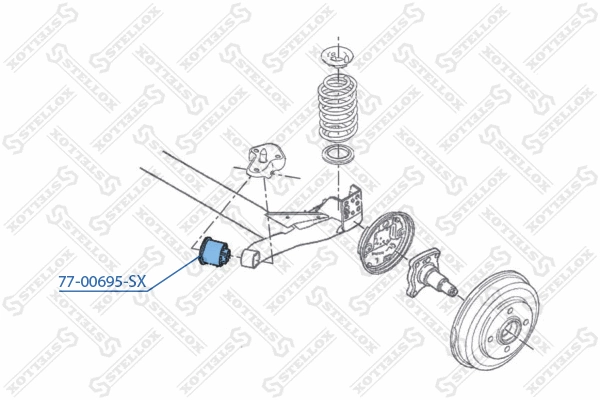 Mounting, control/trailing arm