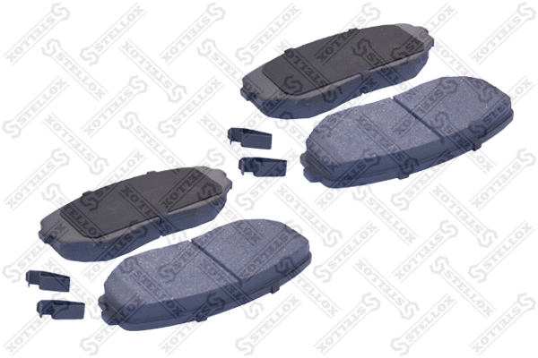 Brake Pad Set, disc brake (000 066B-SX)