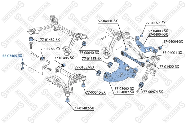 Link/Coupling Rod, stabiliser bar