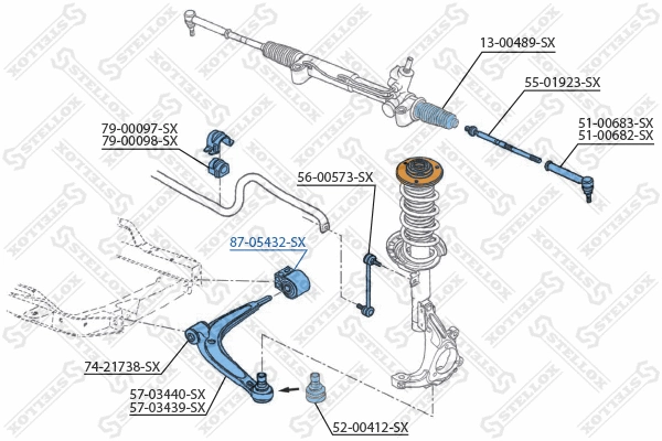 Mounting, control/trailing arm