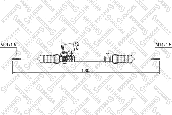 Steering Gear (00-35028-SX)