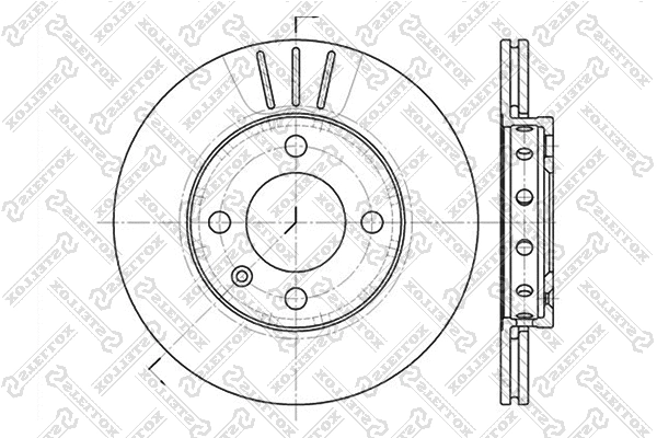 Brake Disc (6020-4756V-SX)
