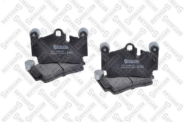 Brake Pad Set, disc brake (1007 000B-SX)