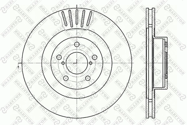 Brake Disc (6020-4412V-SX)