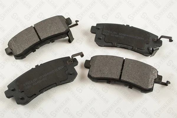 Brake Pad Set, disc brake (000 664B-SX)