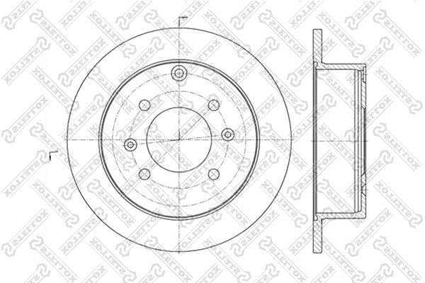 Brake Disc (6020-3412-SX)