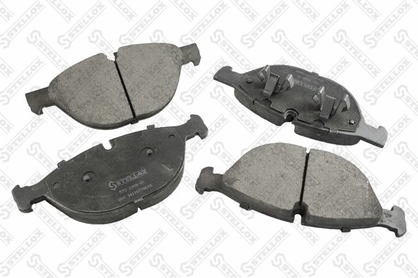 Brake Pad Set, disc brake (000 296B-SX)