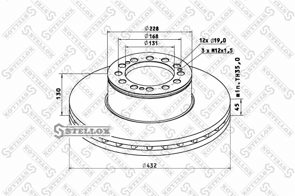 Brake Disc (85-00714-SX)