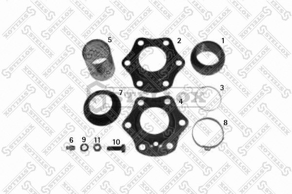 Repair Kit, brake camshaft (85-07003-SX)