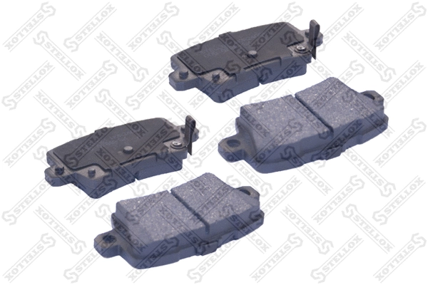 Brake Pad Set, disc brake (000 076-SX)