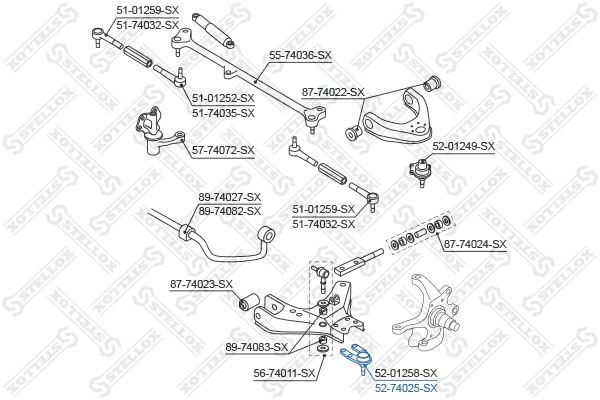 Ball Joint (52-74025-SX)