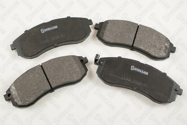 Brake Pad Set, disc brake (1140 001B-SX)