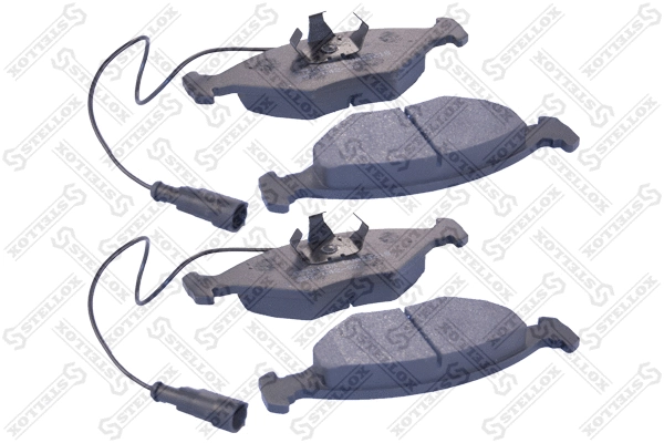Brake Pad Set, disc brake (292 042-SX)