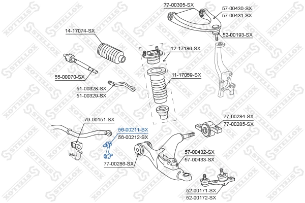 Link/Coupling Rod, stabiliser bar