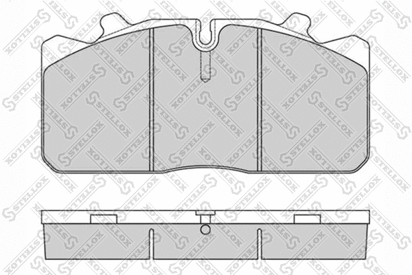Brake Pad Set, disc brake (85-11416-SX)