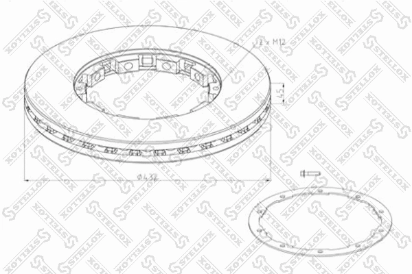 Brake Disc (85-00858-SX)