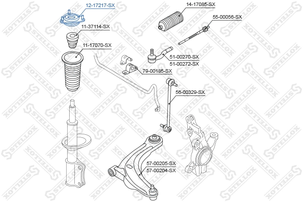 Suspension Strut Support Mount