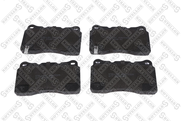 Brake Pad Set, disc brake (677 032B-SX)