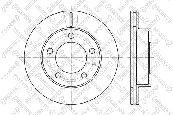 Brake Disc (6020-3227V-SX)