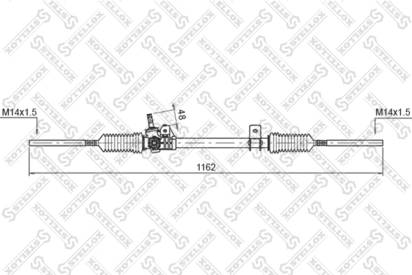 Steering Gear (00-35003-SX)