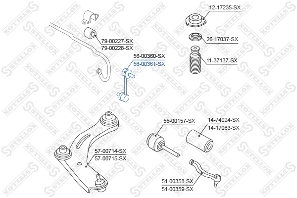 Link/Coupling Rod, stabiliser bar
