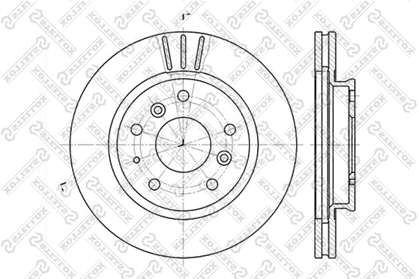 Brake Disc (6020-3220V-SX)