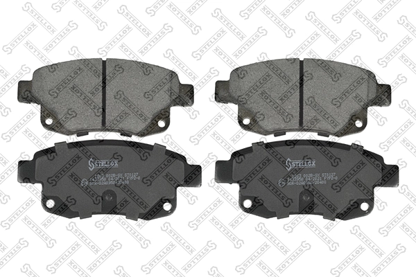 Brake Pad Set, disc brake (1263 002B-SX)