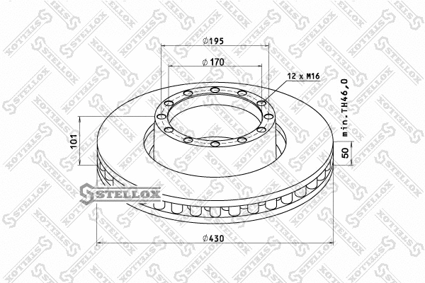 Brake Disc (85-00741-SX)