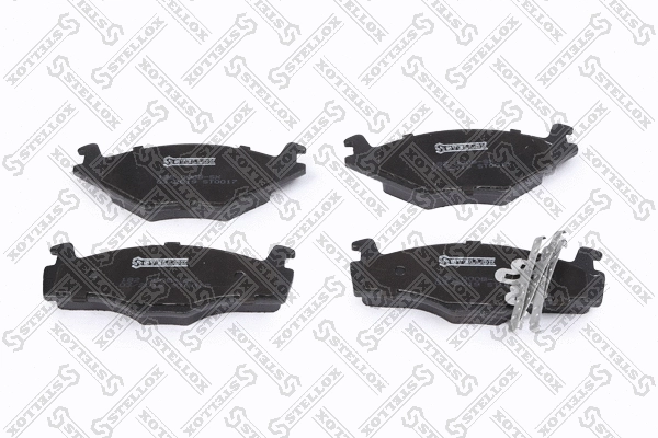 Brake Pad Set, disc brake (182 000B-SX)