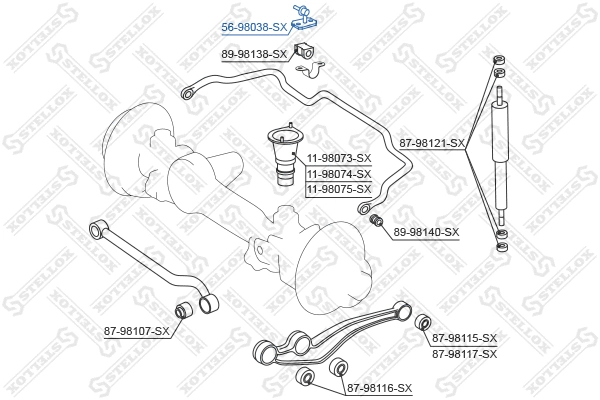 Link/Coupling Rod, stabiliser bar