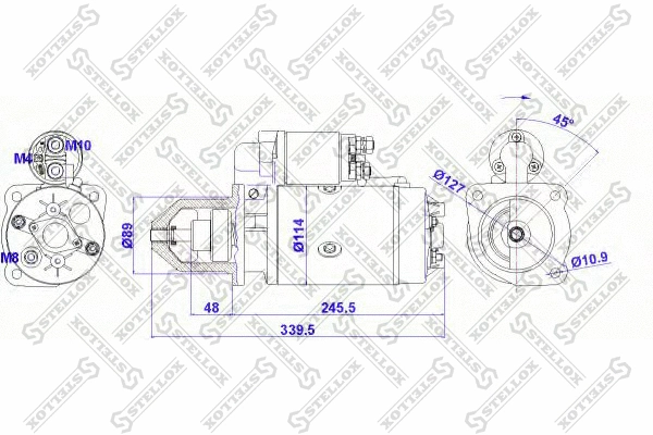 Starter (88-02027-SX)