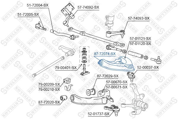 Mounting, control/trailing arm