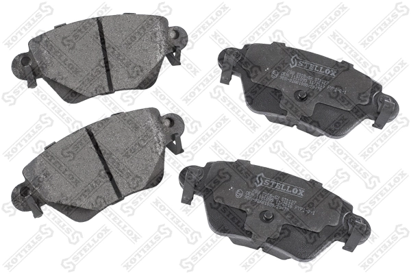 Brake Pad Set, disc brake (788 000B-SX)