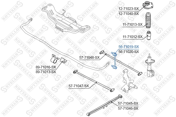 Link/Coupling Rod, stabiliser bar