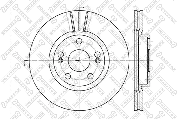 Brake Disc (6020-3913V-SX)
